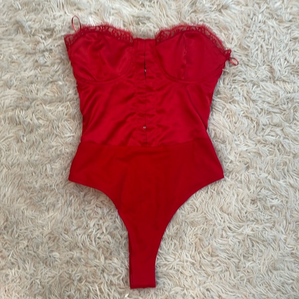 Red corset